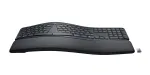 LOGITECH Ergo K860 &ndash; Belaidis i&scaron;skirtos klaviatūros klaviatūra, verslui, grafito spalva, QWERTZ voki&scaron;kas i&scaron;dėstymas