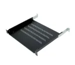 Triton RAB-UP-350-A4 19 colių lentyna 1U 350 mm plastikinė juoda