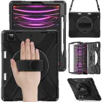 eSTUFF ES683251-BULK CHICAGO apsauginis dėklas, skirtas Apple iPad Pro 12.9 (3&ndash;6 karta), silikonas/polikarbonatas, juodas