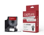 Lipnių etikečių juosta Capture CA-1978365, 12 mm x 3,0 m, suderinama su Dymo LabelManager 160, 280, 210D