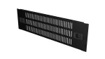 Lanview RAB405BL 2U 19 colių užpildymo skydelis su ventiliacija, spragtukinis, juodas