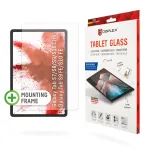 Displex Tablet Glass (9H), skirtas Samsung Galaxy Tab S7/S8/S9/S9 FE/S10 FE/S10 Lite, su Eco montavimo rėmeliu, nedūžtantis
