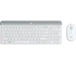 LOGITECH belaidė klaviatūros ir pelės kombinacija MK470, balta, QWERTY US/Int'l