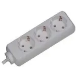 Bachmann SMART 387.271 ilgintuvas, 3 lizdai, 3 m, be jungiklio, baltas
