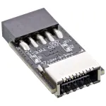 InLine USB 2.0 į USB 3.2 Type-E Key-A adapteris vidinis