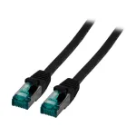 EFB-Elektronik RJ45 jungiamasis laidas Cat.6A S/FTP LSZH juodas 10m (MK6001.10B)