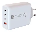 Techly IPW-PD140W-WH belaidis įkroviklis Power bank, i&scaron;manusis telefonas, plan&scaron;etė, universalus Baltas AC Greitas įkrovimas Vidinis