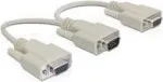 VGA kabelis DeLOCK VGA / 2 x VGA 0,2 m