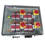 PV kombinatorinė dėžė CNC NV822331 DC 8 į 8 IP66