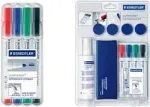 Staedtler Lumocolor whiteboard compact 341 &ndash; 4 spalvų žymekliai