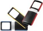 Didinamasis stiklas WEDO 271 741503 &ndash; ki&scaron;eninis didintuvas su LED, &scaron;viesiai mėlynas