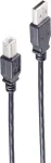 USB kabelis ShiverPeaks BS13-23045 USB 2.0 3 m USB A USB B juodas