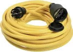 Prailginimo laidas AS Schwabe 60350, 16 A, 5 m, geltonas