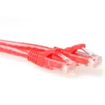 ACT Red 20 m U/UTP CAT6A jungiamasis laidas su apsauga nuo užkabinimo ir RJ45 jungtimis