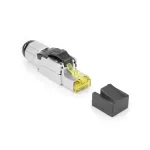 ACT lauko montavimo ki&scaron;tukas RJ45 CAT6A ekranuotas, be įrankių, 4PPoE 100W
