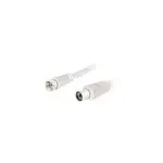 Wentronic Goobay SAT/antenos jungiamasis laidas, baltas, 5 m &ndash; F ki&scaron;tukas IEC/koaksialinis lizdas (11831)