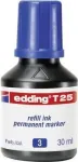Edding T 25 ra&scaron;alas žymekliams papildyti, permanentinis, mėlynas, 30 ml
