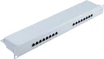 Patch Panel 1U ShiverPeaks BS75061 &ndash; 19 colių, RJ-45 keystone, Cat5e
