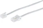 Telefono kabelis ShiverPeaks BS70253-W 3 m RJ-11 / RJ-45