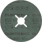 &Scaron;lifavimo pluo&scaron;to diskas 3M Cubitron II 125x22 mm 80+ grūdėtumas, pakuotė 25 vnt.