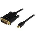 StarTech.com 1,8 m Mini DisplayPort į DVI laidą - Mini DP į DVI adapteris - 1080p vaizdas - pasyvus mDP 1.2 į DVI-D Single Link - mDP arba Thunderbolt 1/2 Mac/PC prie DVI monitoriaus