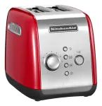 KitchenAid 5KMT221EER 2 riekelių skrudintuvas 1100 W Raudonas, Nerūdijantis plienas