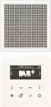 Jung DABLS1WW Smart Radio DAB+Set Mono
