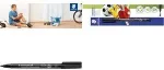 Permanentinis flomasteris Staedtler 314-9 BK-1 &ndash; juodas, Vokietija