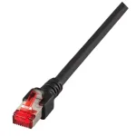 Tinklo kabelis EFB Elektronik RJ45 S/FTP Cat6 20 m Juodas