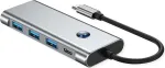 VALUE USB C dokų stotelė 7-in-1, 4K60 1xHDMI, 3xUSB-A, 1xSD/microSD, 1xC PD (12.99.1144)