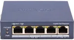 Hikvision DS-3E0505P-E/R Gigabit PoE Repeater 5-Port 4xPoE Out IEEE 802.3bt