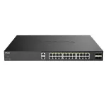 D-Link DXS-1250-28YP/E Smart Managed Multi-Gigabit PoE++ Switch su 4 x 25G SFP28 uplinkais