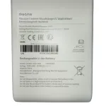 Dreame akumuliatorius Dreame V10 belaidžiam dulkių siurbliui, 25,2 V, 2500 mAh