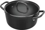 ZWILLING Milano Stock Pot su stikliniu dangčiu 24 cm, juodas