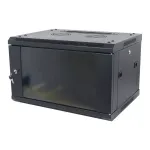 ALLNET SMA-Series 19 colių sieninis stovas 9U 450mm gylio juodas (plok&scaron;čios pakuotės)