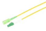 S CONN S/CONN maximum connectivity LWL Patchkabel Simplex LC/APC SC/APC OS2 - Kabel - 0,5 m