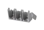 METZ CONNECT BTR E-DAT subway 3 Port Module Frame - Rėmelis jungtims