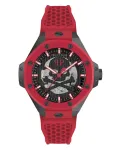 Philipp Plein The $kull King vyrų kvarcinis laikrodis PWPFA0524 44 mm juodas silikonas