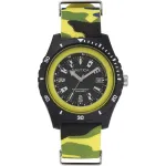 NAUTICA vyri&scaron;kas nardymo stiliaus kvarcinis laikrodis NAPSRF007, mėlynas ciferblatas, mėlynas silikoninis dirželis, 46 mm