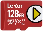 Lexar PLAY LMSPLAY128G-BNSNG microSDXC duomenų kortelė, 128 GB, UHS-I, 10 klasės