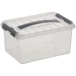 Sunware Q-line Storage Box 6.0 L Transparent 30.0 x 20.0 x 14.0 cm