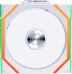 Lian Li UNI FAN SL Wireless 120 Reverse Blade G99.12RSL1W1W.00 baltas 120 mm ARGB PWM korpuso ventiliatorius