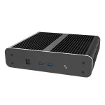 Korpusas kompiuteriui Akasa Euler CTX Bekompromisis Mini-ITX &ndash; juodas
