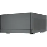 Korpusas SilverStone Crown 04 SST-CW04TB &ndash; HTPC, SSI-EEB, tamsiai pilkas