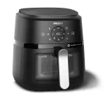 Philips 2000 serijos NA221/00 kar&scaron;to oro gruzdintuvė Viena 4.2 L 1500 W Juoda, Sidabrinė