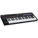 M-Audio Oxygen Pro 49 MIDI klaviatūros valdiklis &ndash; 49 klavi&scaron;ai, 16 padų, 9 faderiai, OLED ekranas, USB, MIDI i&scaron;ėjimas