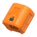 Flextail Evo Pump 3 ne&scaron;iojamas oro siurblys ir stovyklavimo žibintas (oranžinė)