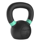 Tunturi Platinum 6kg Cast Iron Kettlebell &ndash; miltelių dengtas, su ergonomi&scaron;ka rankena