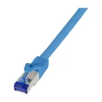 LOGILINK Cat.6A S/FTP Ultraflex pataisos kabelis, GHMT sertifikuotas, mėlynas, 5.0m