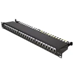Pataisų skydelis Extralink CAT6A STP, 24 prievadai